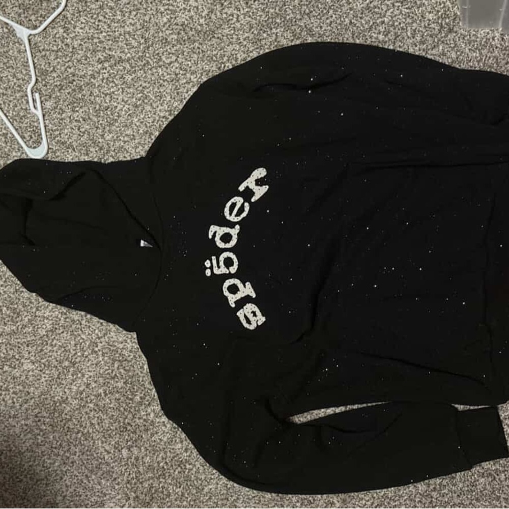 Spöder Black Men's Cardigan Sweater